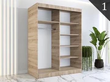 Korpus szafy MODUO COMFORT 150 dąb sonoma