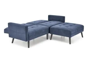 Sofa rozkładana CORNELIUS niebieska