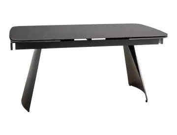 Stół rozkładany BACARDI 160(240)x90czarny mat