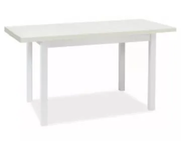 Stół rozkładany ADAM 90(125)x65 biały mat