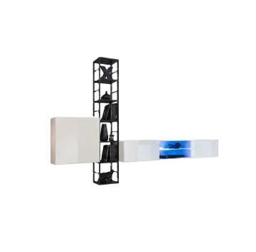 Meblościanka SWITCH MET VI biała