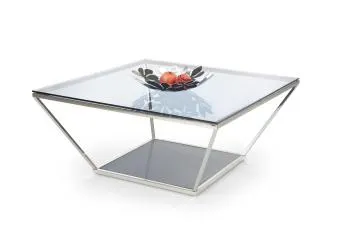 Stolik kawowy FABIOLA 100x100 dymiony