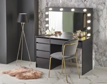 Toaletka HOLLYWOOD XL czarna