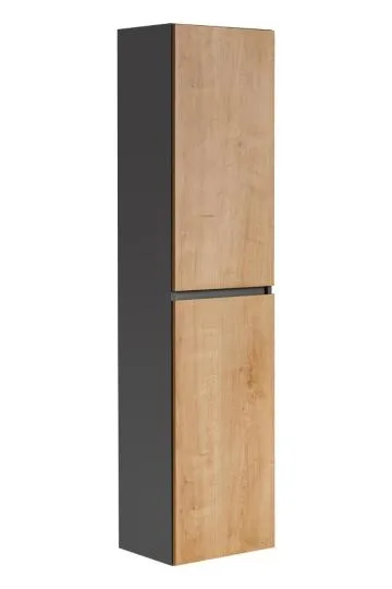 Szafka łazienkowa MONAKO GREY OAK 800 40cm szary/dąb