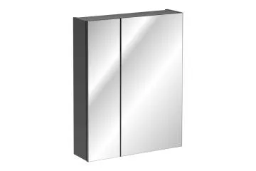Szafka łazienkowa MONAKO GREY 840 60cm szary mat z lustrem