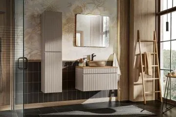 Szafka pod umywalkę ICONIC CASHMERE 82 80cm beżowa