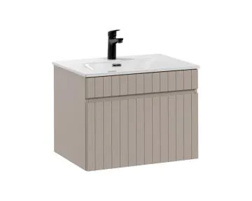 Szafka pod umywalkę ICONIC CASHMERE 82 60cm beżowa