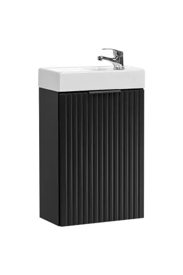 Szafka pod umywalkę ADEL BLACK 82 40cm czarny mat