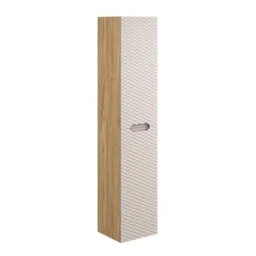 Szafka łazienkowa OCEAN BEIGE 80-01-2D 35cm dąb olejowany/beżowa