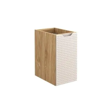 Szafka łazienkowa LUXOR BEIGE 81-30-1D 30cm dąb olejowany/beżowa