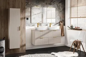 Szafka pod umywalkę ADEL CASHMERE 82-60-2S 60cm kaszmirowa