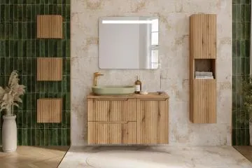 Szafka łazienkowa NOVA COAST EVOKE 2D 30cm dąb coast evoke