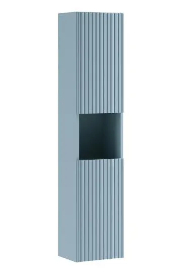 Szafka łazienkowa NOVA DENIM 2D 30cm niebieska wysoka