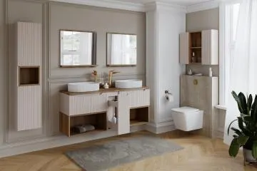 Szafka łazienkowa NOVA CASHMERE CARGO 20cm kaszmirowa