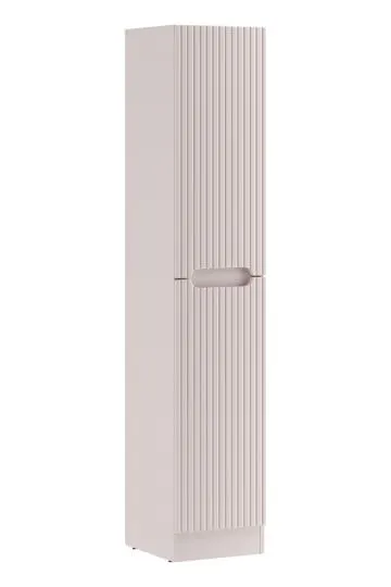 Szafka łazienkowa NOVA CASHMERE 1D1K 35cm kaszmirowa z koszem na pranie