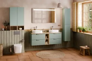 Szafka łazienkowa ASTER GREEN 1D 30cm zielony mat