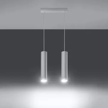 Lampa wisząca LAGOS 2 biała