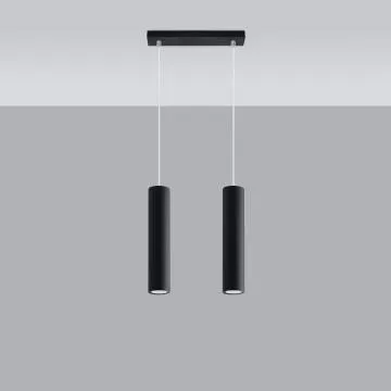 Lampa wisząca LAGOS 2 czarna