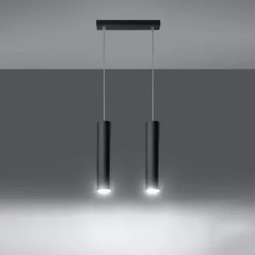 Lampa wisząca LAGOS 2 czarna