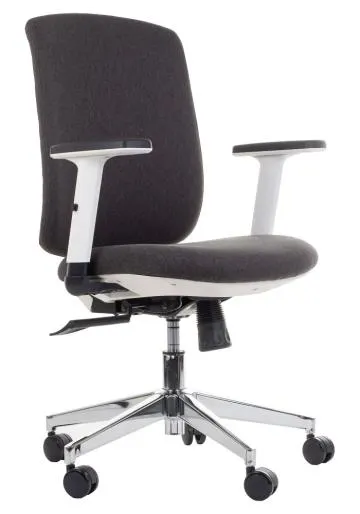 Fotel biurowy ZN-605-W szary