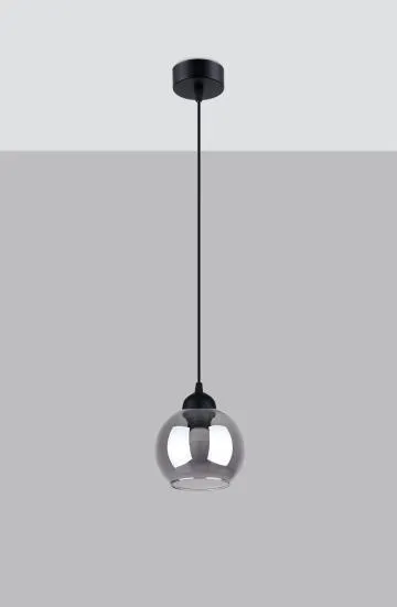 Lampa wisząca ALINO 1 czarna