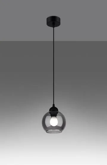 Lampa wisząca ALINO 1 czarna