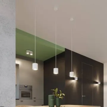 Lampa wisząca ORBIS 1 biała