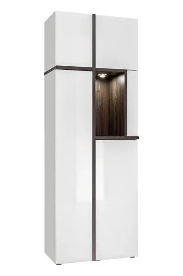 Witryna wysoka CROSS biała