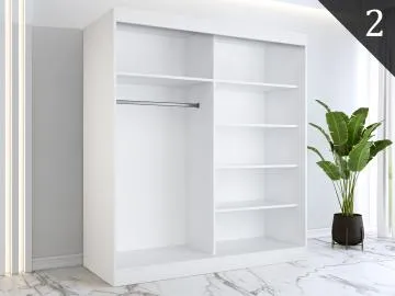 Korpus szafy MODUO COMFORT 180 biały mat