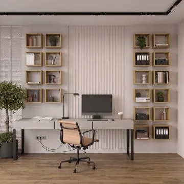 Zestaw 4 półek TUTTI dąb artisan