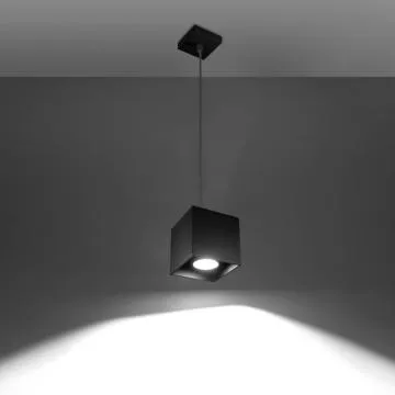 Lampa wisząca QUAD 1 czarna