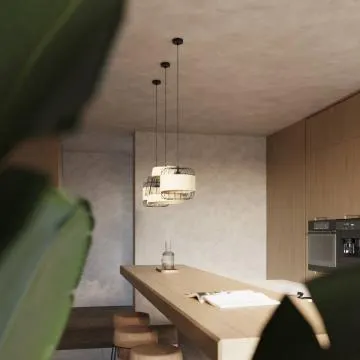 Lampa wisząca FOST czarna