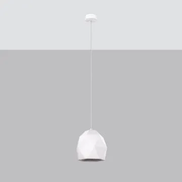 Lampa wisząca MINT ceramiczna biała