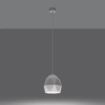 Lampa wisząca MINT ceramiczna biała