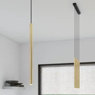 Lampa wisząca PASTELO 3P złoty połysk