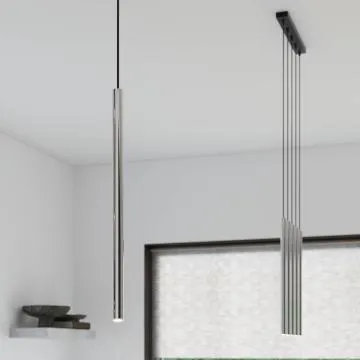 Lampa wisząca PASTELO 1 chrom
