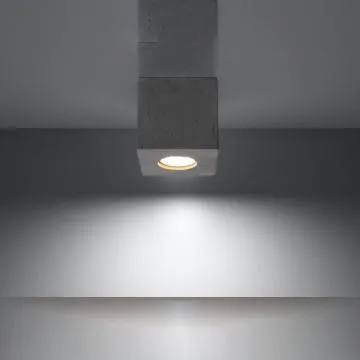 Plafon QUAD betonowy