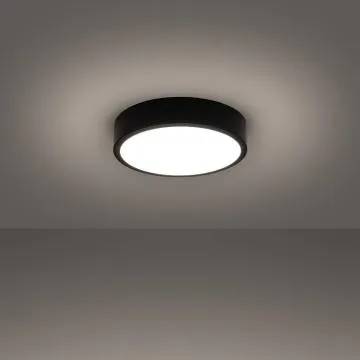 Plafon ONYX 30 czarny LED 3000K