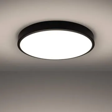 Plafon ONYX 60 czarny LED 3000K