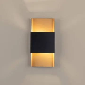 Kinkiet DURLIN złoty/czarny
