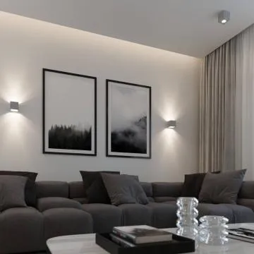 Kinkiet QUAD beton