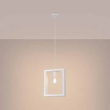 Lampa wisząca ARIES biała