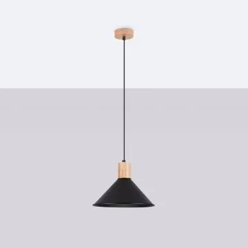 Lampa wisząca JAGA czarna