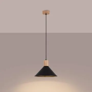 Lampa wisząca JAGA czarna