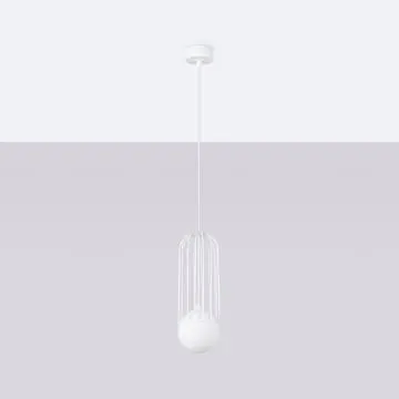 Lampa wisząca BRINA 1 biała