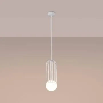 Lampa wisząca BRINA 1 biała