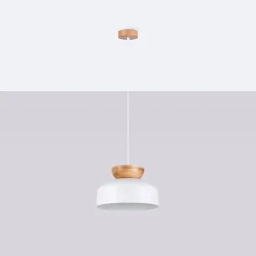 Lampa wisząca MARION biała