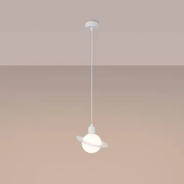 Lampa wisząca HYPERION 1 biała