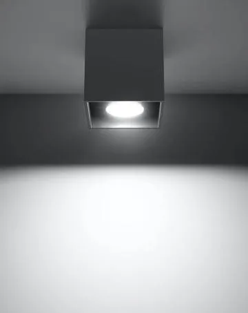 Plafon QUAD 1 antracyt