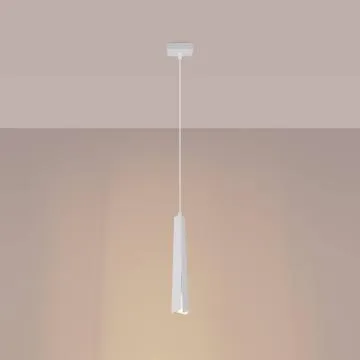 Lampa wisząca PRYSM 1 biała